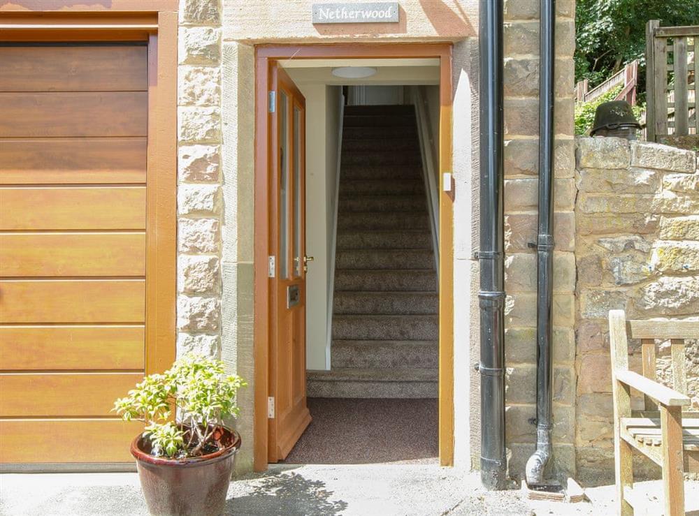 Entrance at Netherwood in Bakewell, Derbyshire