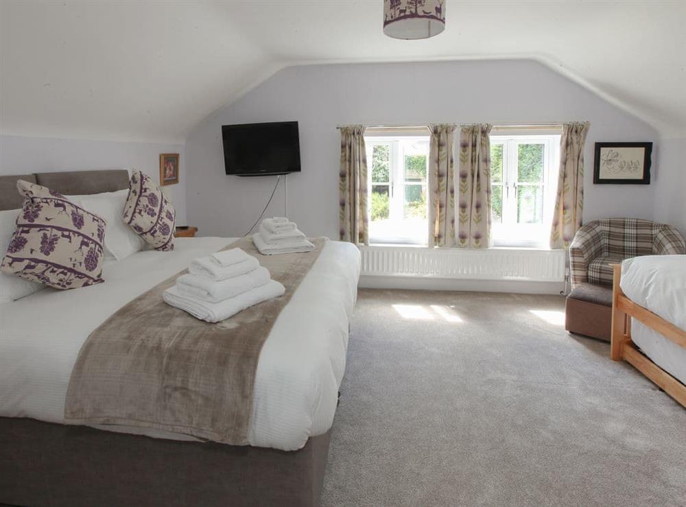 Upstairs family bedroom at Netherwood in Bakewell, Derbyshire
