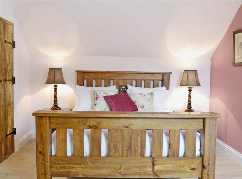 Double bedroom at New Barn in Kidwelly, near Dyfed, Wales