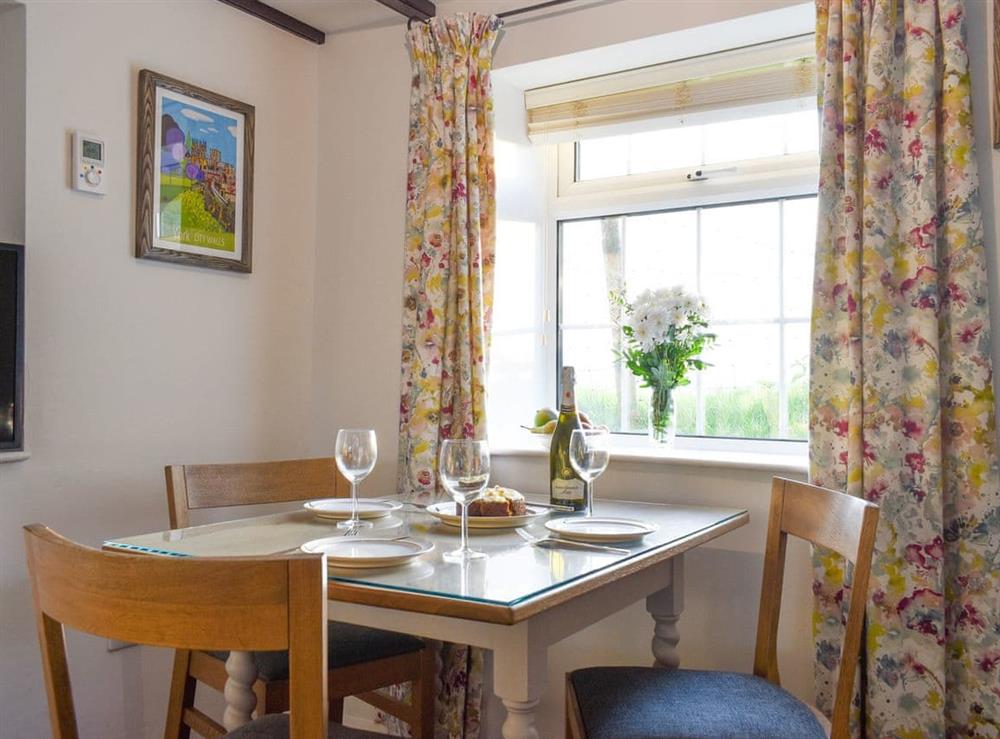Dining Area at New Cottage in Egton, North Yorkshire