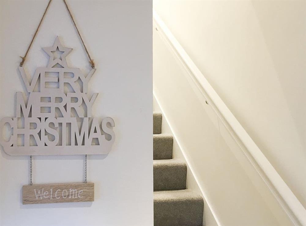 Quirky Christmas decor at New Cottage in Lytham, Lancashire