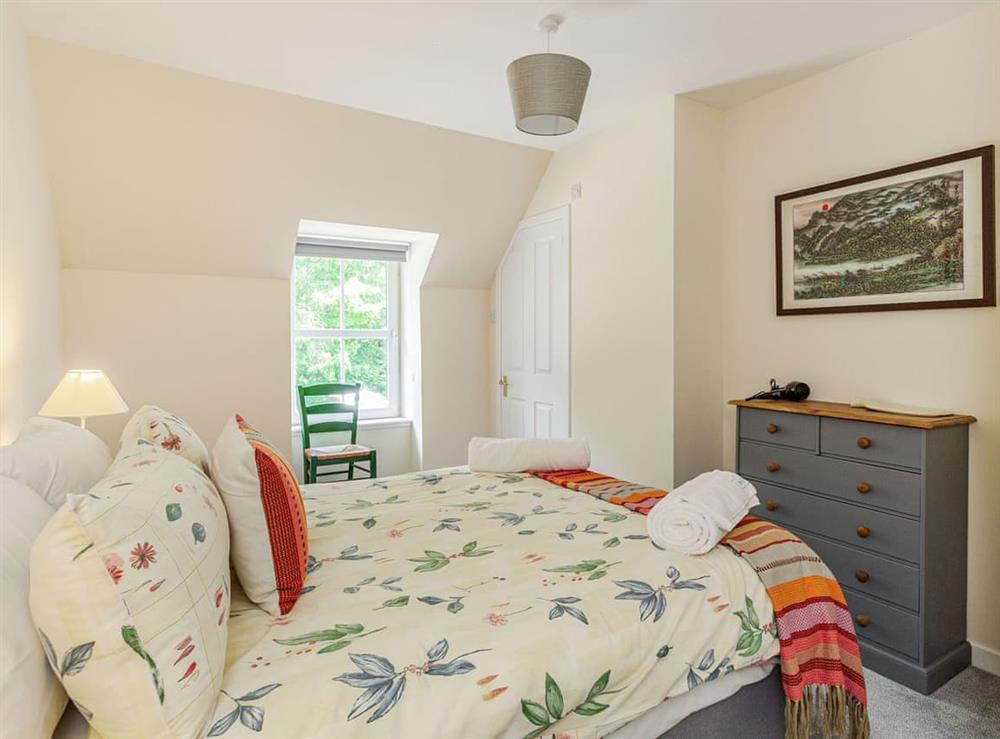 Double bedroom at New Cottage in Strathnairn, Inverness-Shire