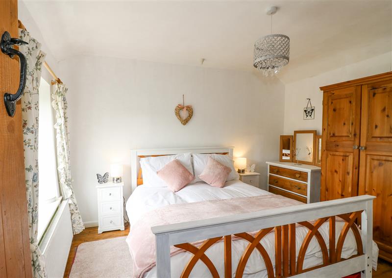 One of the bedrooms at New Cottage, Youlgreave