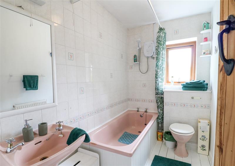 This is the bathroom at New Cottage, Youlgreave