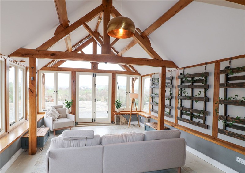 The living room at New Elms Farmhouse, Melbourne