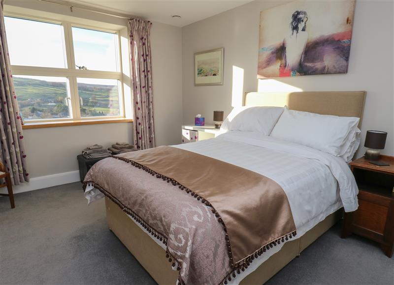 One of the 2 bedrooms at New Heights, Oxenhope