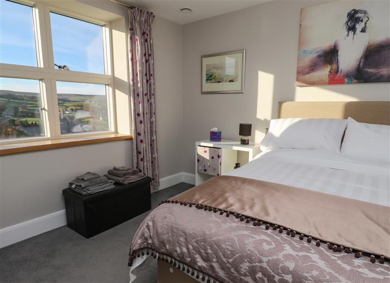 One of the bedrooms at New Heights, Oxenhope