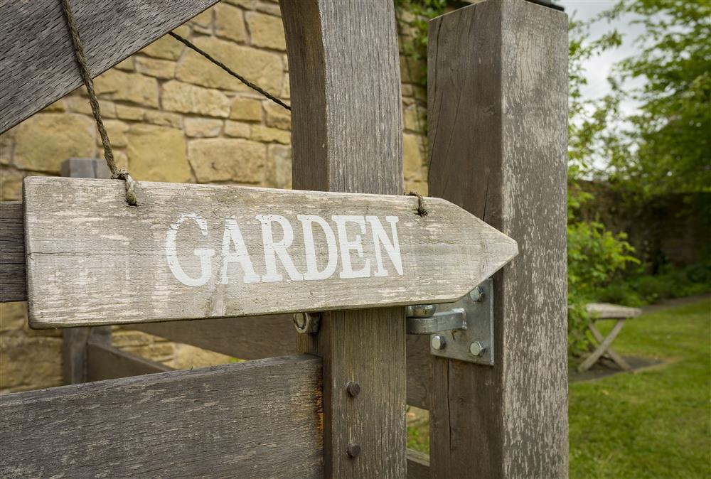 To the generous garden at New Inn Cottage, Cardington
