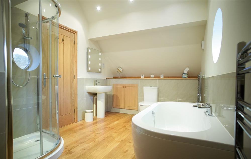 En-suite to master bedroom at New Lodge, Watermillock