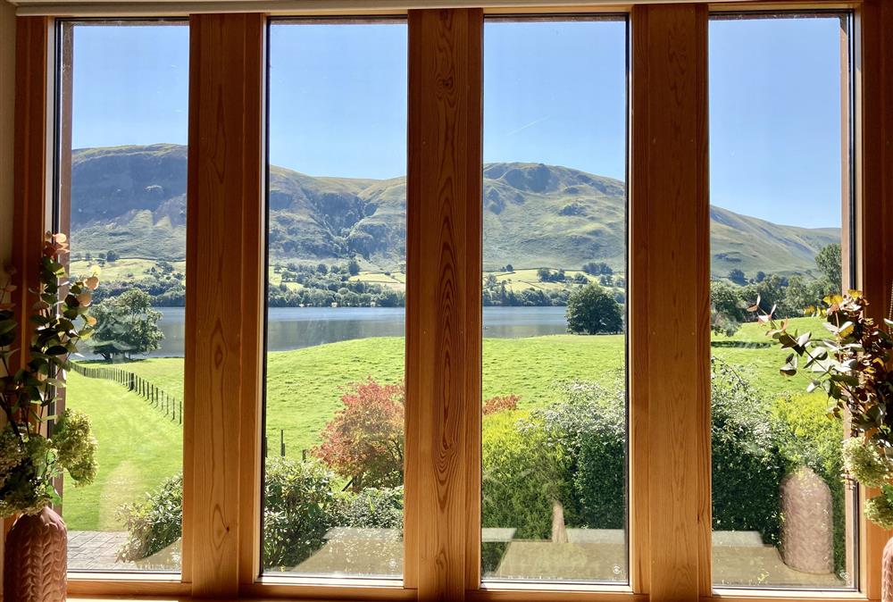 Views from the bedroom at New Lodge, Watermillock