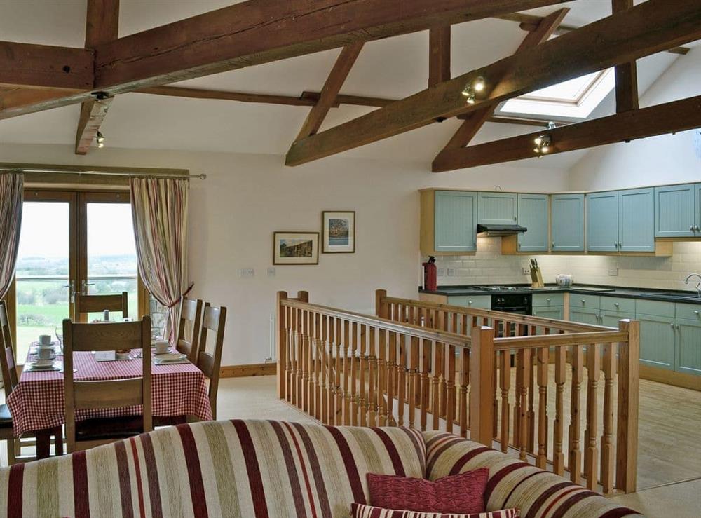 Open plan living/dining room/kitchen (photo 3) at Church Cottage, 