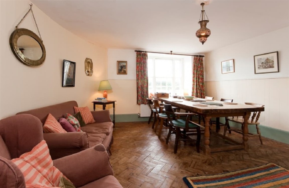 Dining Area at New Quay House in Flushing, Cornwall