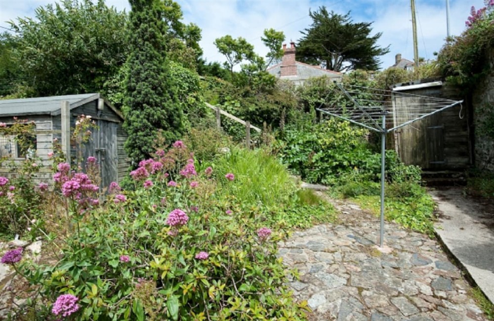 Garden and grounds at New Quay House in Flushing, Cornwall