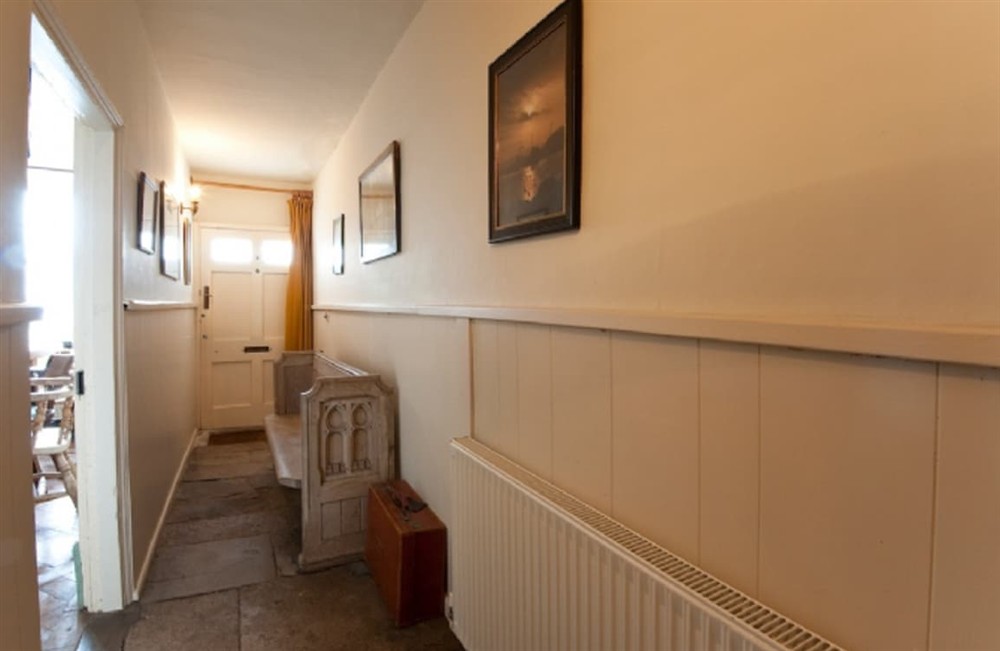 Hallway at New Quay House in Flushing, Cornwall