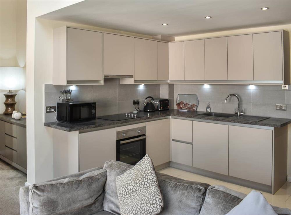 Kitchen area at New Street Apartment in Keswick, Cumbria
