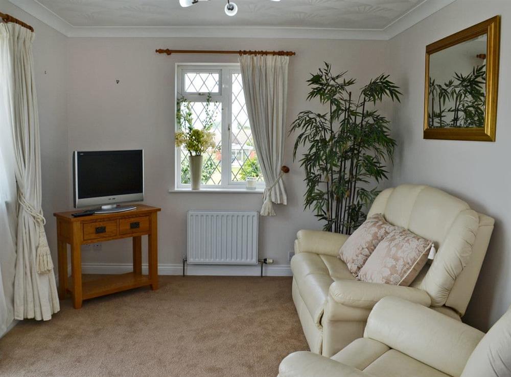 Homely living room at New Trend in Chapel St Leonards, near Skegness, Lincolnshire