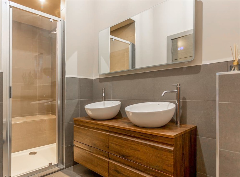 Bathroom at New York Style Loft Apartment in Leith, Midlothian