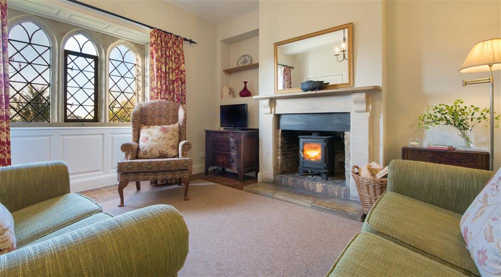The sitting room at Newark Lower Lodge in Wotton-under-edge, Gloucestershire