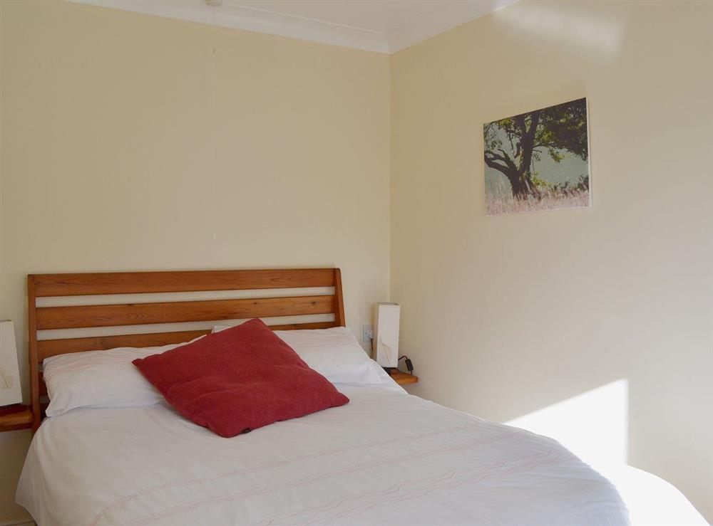 Comfortable and welcoming, the second double bedroom at Dartmoor View, 