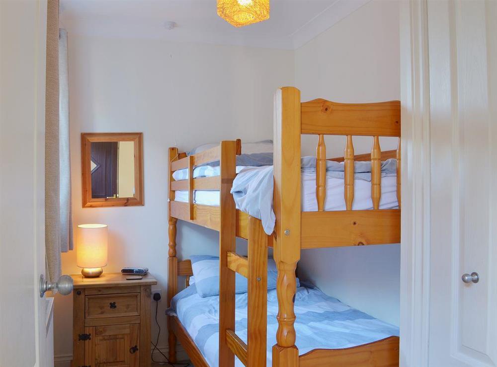 The ground floor bunk bedroom is ideal for children at Dartmoor View, 