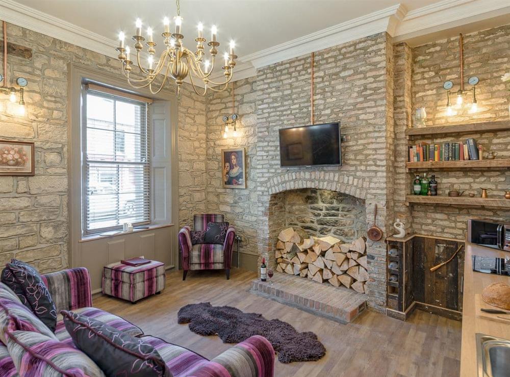 Attractive open plan living space full of character and charm at The Collingwood, 