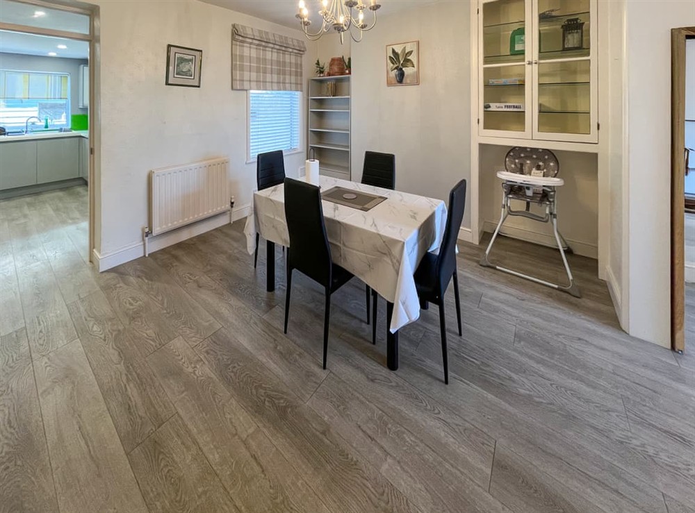 Dining room at Newington House in Ramsgate, Kent