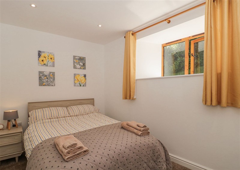 One of the 3 bedrooms at Newlands Barn, Wellington