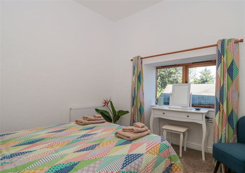 One of the bedrooms at Newlands Barn, Wellington