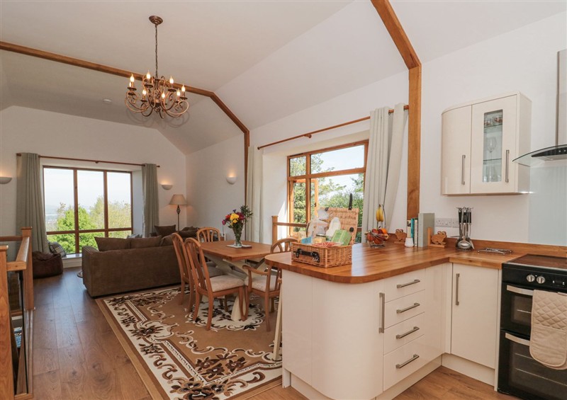 Relax in the living area at Newlands Barn, Wellington