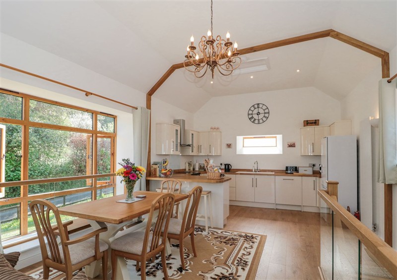 This is the kitchen at Newlands Barn, Wellington