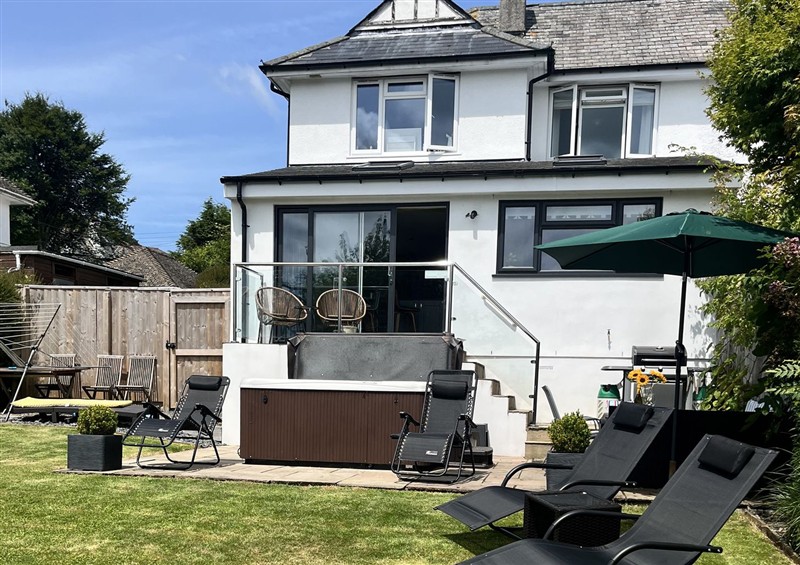 This is the garden at Newlands, Yelverton