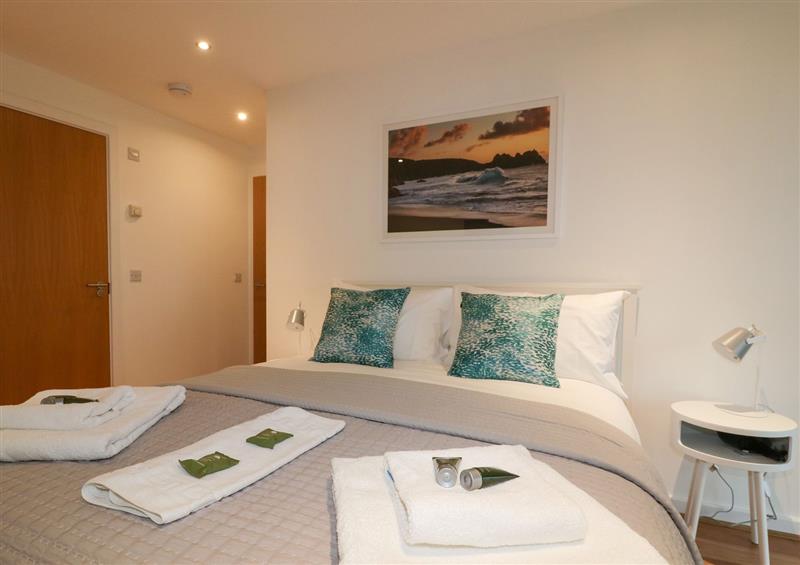 One of the 3 bedrooms at Newquay Fistral Beach View, Newquay