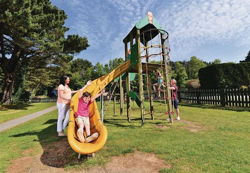 Children’s play area at Newquay Holiday Park in , Newquay