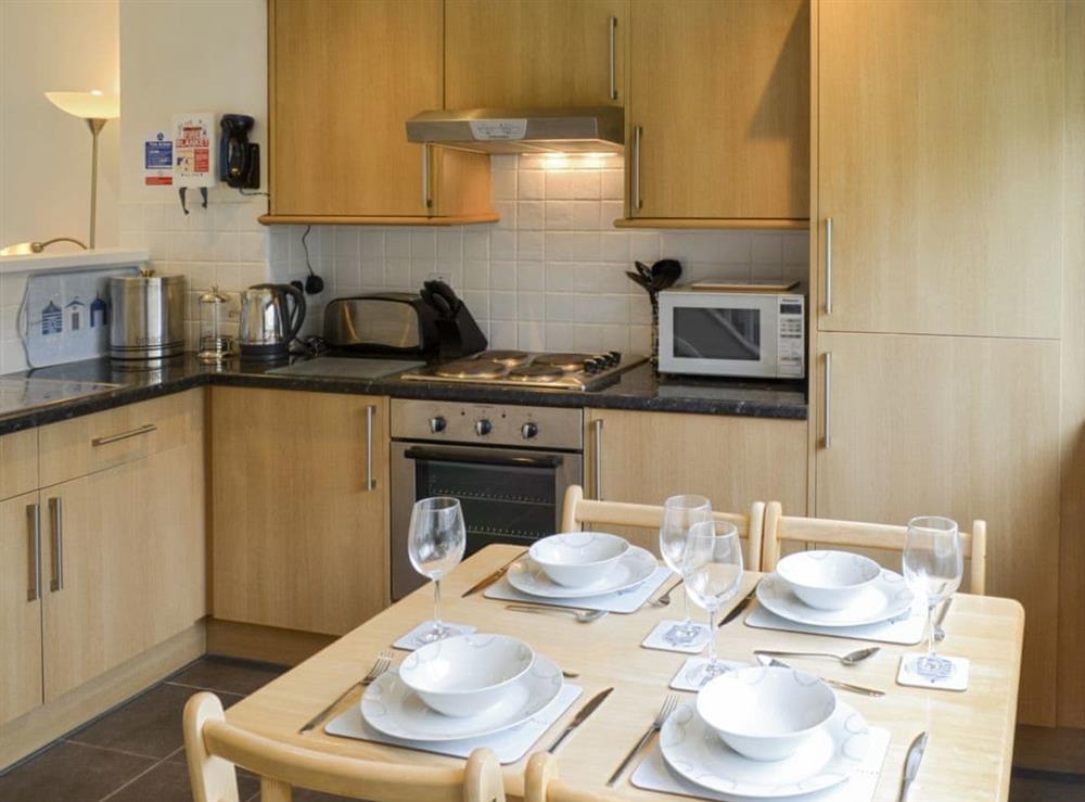 Convenient dining area within kitchen at Newquay Holiday Villa in Newquay, Cornwall