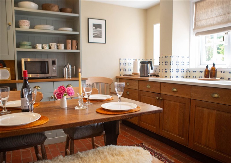 Dining room at Newstead Farmhouse, East Chiltington near Lewes