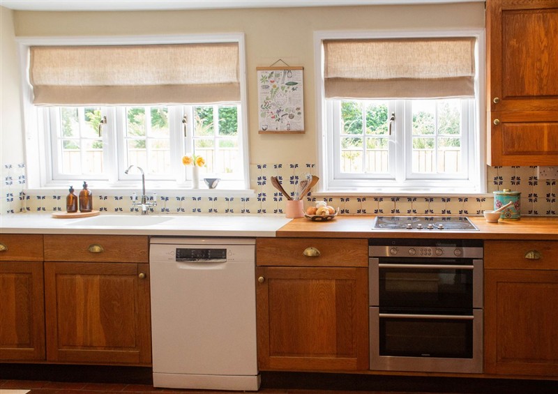 The kitchen at Newstead Farmhouse, East Chiltington near Lewes