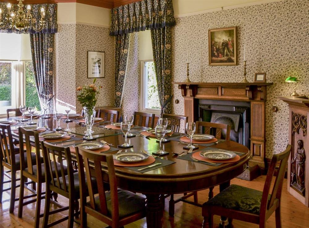 Dining room at Newstead in Windermere, Cumbria