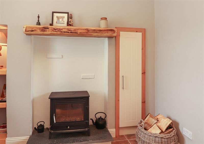 Wood burning stove at Newtown East, Newtown East near Kilkee, Clare