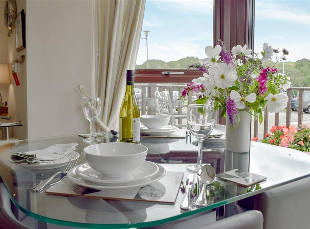 Charming dining area at Neyland Marina in Neyland, Dyfed