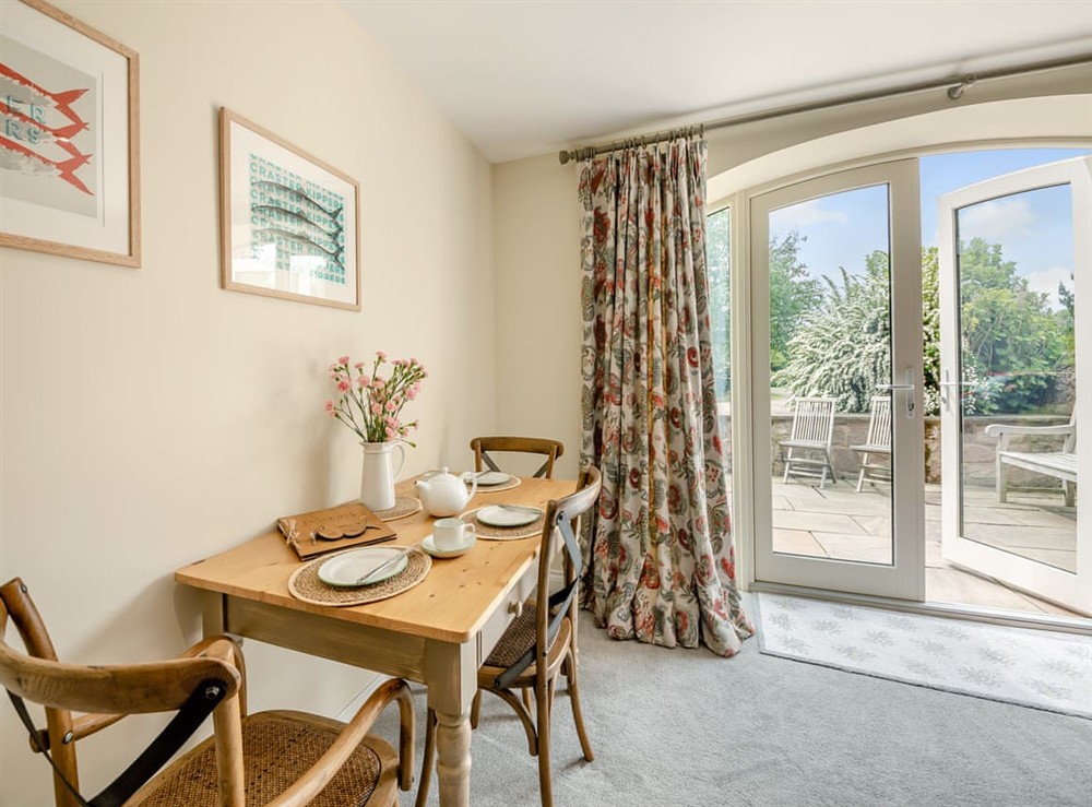 Dining Area at Nightfold in Doxford, near Embleton, Northumberland