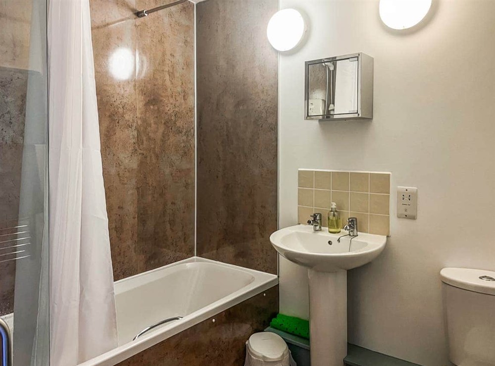 Bathroom at Ninians Landing in Kirkcudbright, Wigtownshire