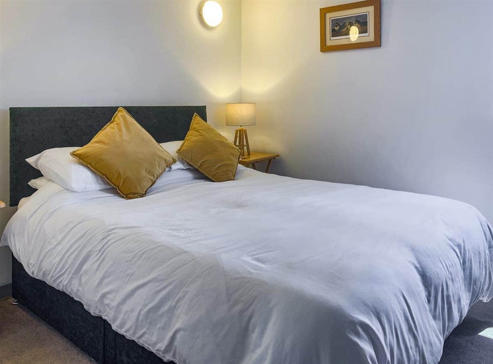 Double bedroom at Ninians Landing in Kirkcudbright, Wigtownshire