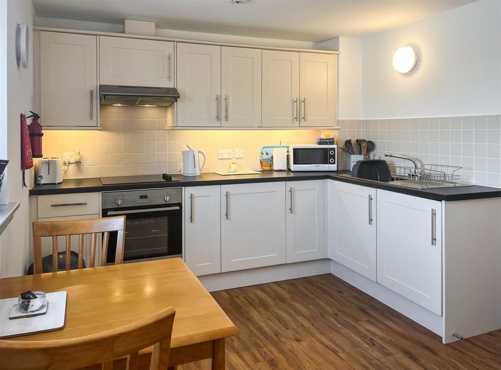 Kitchen at Ninians Landing in Kirkcudbright, Wigtownshire
