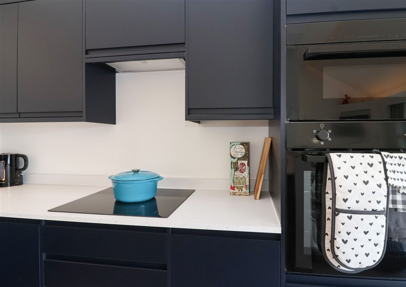 The kitchen at Ninky Nonk, Bishop Sutton