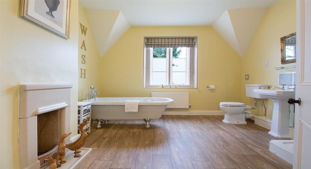 The bathroom at No. 1 Belton in Grantham, Lincolnshire