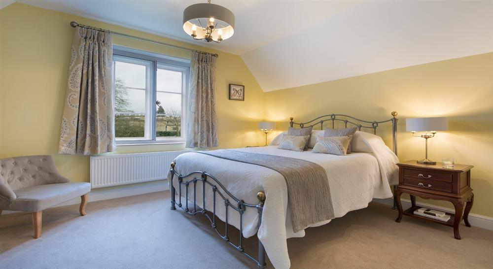The double bedroom at No. 1 Belton in Grantham, Lincolnshire
