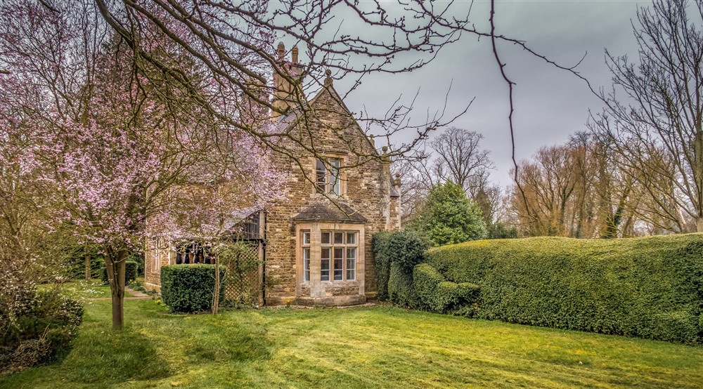 The garden with spring blossom (photo 2) at No. 1 Belton in Grantham, Lincolnshire