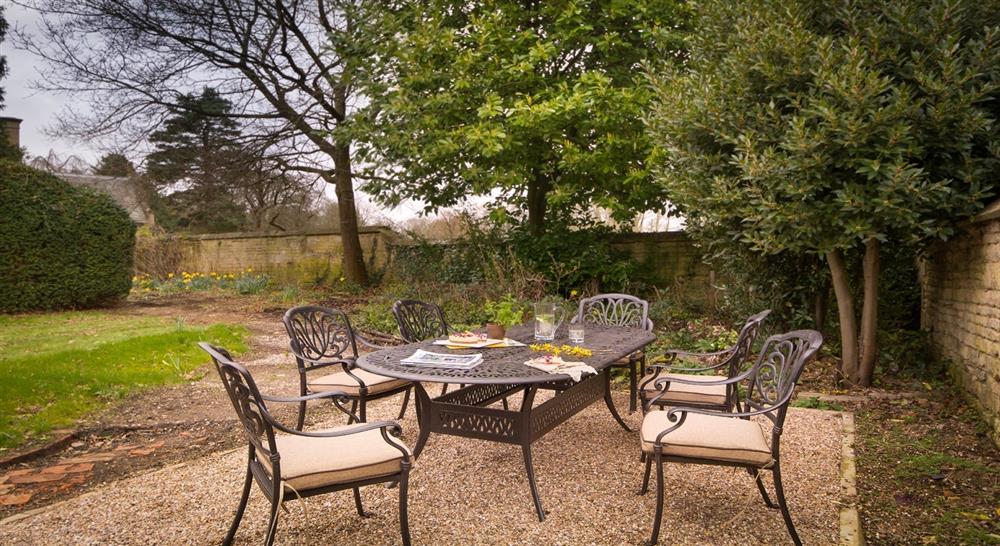 The garden at No. 1 Belton in Grantham, Lincolnshire