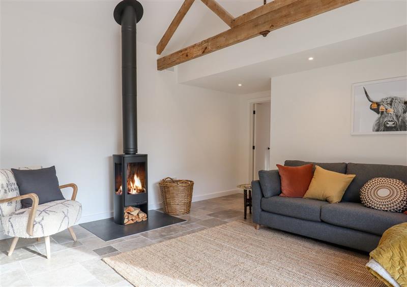 Enjoy the living room at No 1 Caddaford Barns, Buckfastleigh