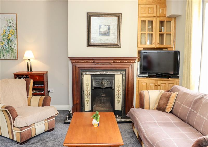 The living area at No. 1 Mariners Court, Rosslare Strand